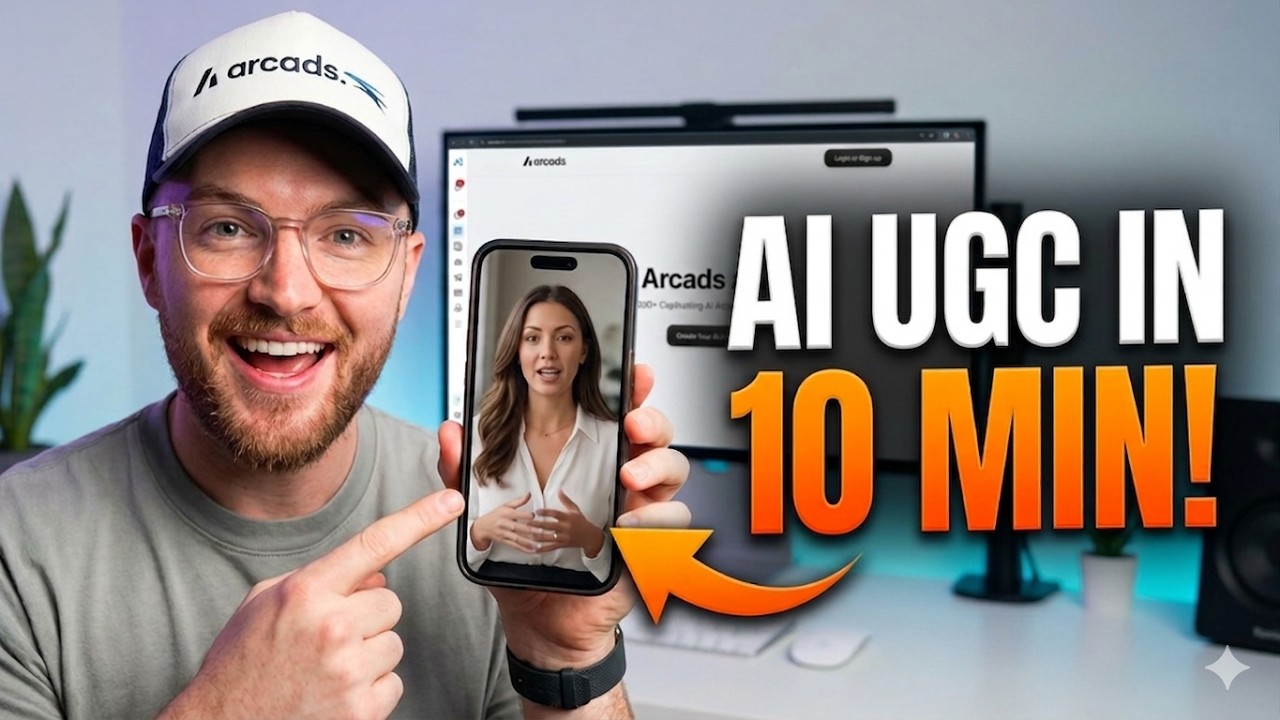Christian Sonic Arcads AI UGC review video thumbnail